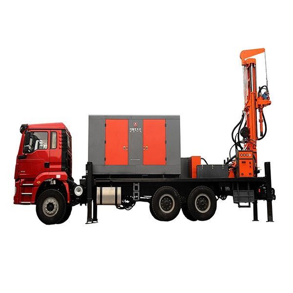 Глубина бурения 200 м Скважина с водой Скважина буровой установки 118 HP Cummins 115 - 350 мм