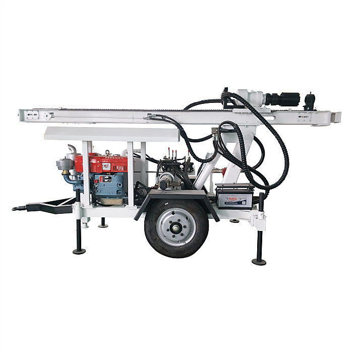 RC120W Маленькая водяная буровая машина Подходит для буровых работ с молотком вниз по отверстию и вращающейся буровой