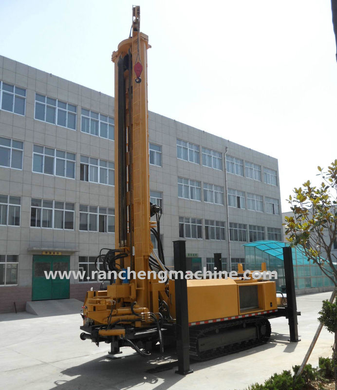 RCF800C 800m буровая установка Cummins Engine Steel Crawler Type Well Drilling Rig
