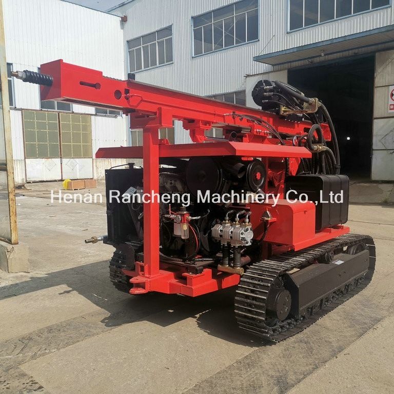 RC130Y Micro Pile Rig 400mm Проходный диаметр Водяной скважина Огерная куча DTH Бурение