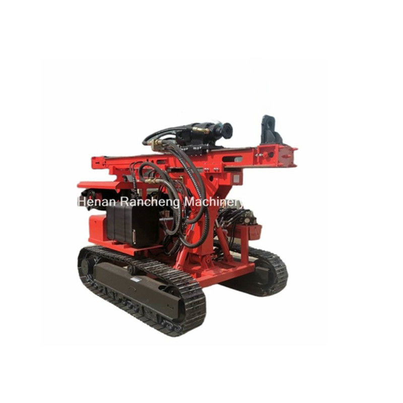 RC130Y Micro Pile Rig 400mm Проходный диаметр Водяной скважина Огерная куча DTH Бурение