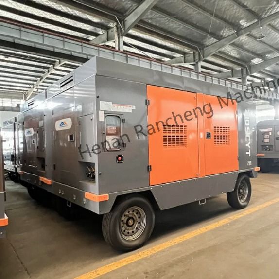 310SCYT 1178 Cfm портативный винтовой воздушный компрессор с четырьмя колесами для скважин