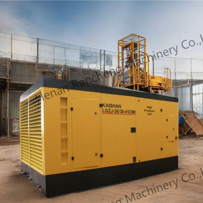 Компрессор с двигателем Cu-mmins мощностью 550 л.с. для глубоких скважин