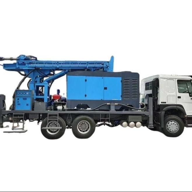 200 м глубоководная скважина с буровой установкой с 118 л.с. Cummins для 115-350 мм скважины