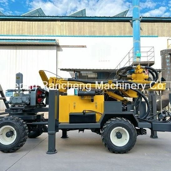 RCF220W колесный буровой агрегат для 35 м/мин и 17-31 м Sup3 /min Потребление воздуха