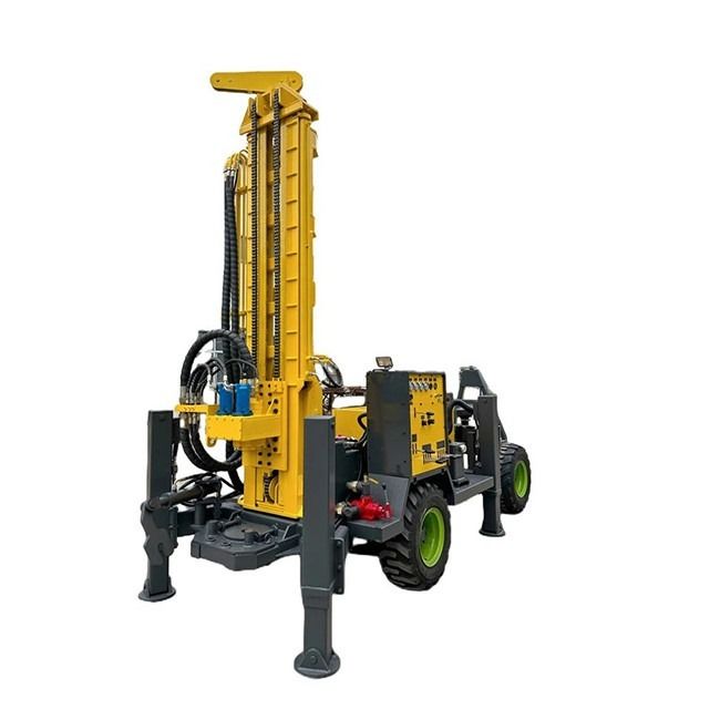RCF220W колесный буровой агрегат для 35 м/мин и 17-31 м Sup3 /min Потребление воздуха