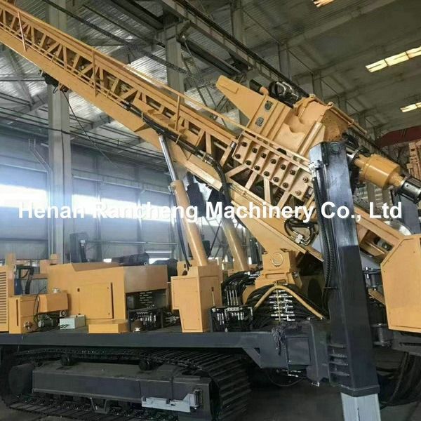 RCF700C Многофункциональная буровая машина 700 метров Crawler Mounted Mobile Water Well Drilling Rig Буровая машина для бурения скважин