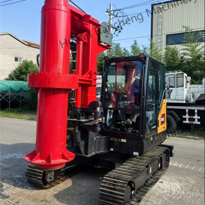 RCQ-10C Мини гидравлическая вращающаяся установка Kubota Дизельный двигатель Шасси экскаватора Sany