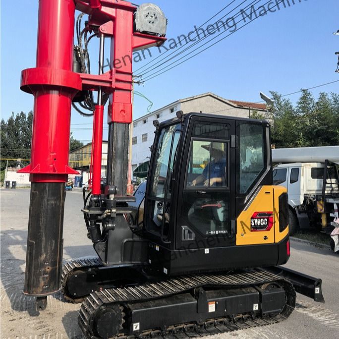RCQ-10C Мини гидравлическая вращающаяся установка Kubota Дизельный двигатель Шасси экскаватора Sany