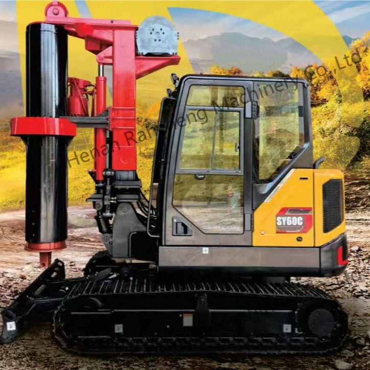 RCQ-10C Мини гидравлическая вращающаяся установка Kubota Дизельный двигатель Шасси экскаватора Sany