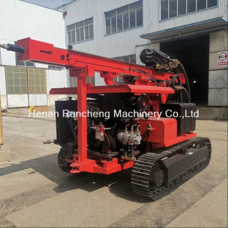 RC130Y Solar Pile Driver - это буровая установка для сверления отверстий, диаметр сверления составляет 400 мм