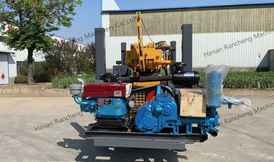 Буровая установка для скважин глубиной 280 м с максимальным крутящим моментом 7000-9000 Нм - дизельная гидравлическая мощность