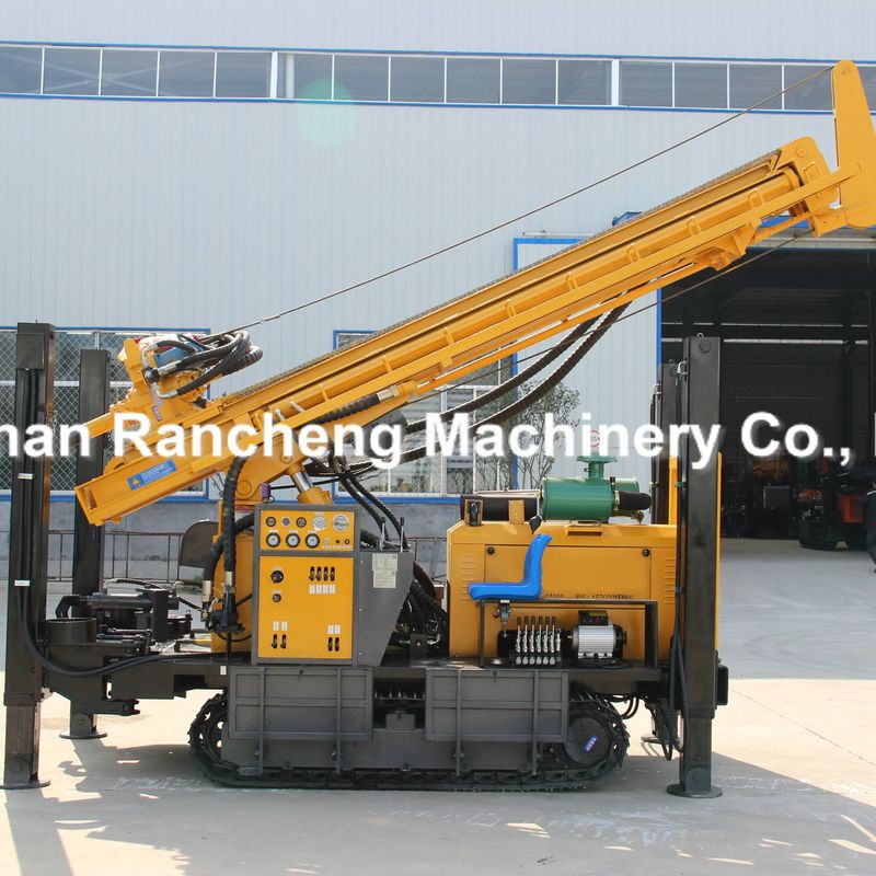 Гидравлическая буровая установка 350м Crawler Water Well Drilling Rig DTH Drilling Для продажи