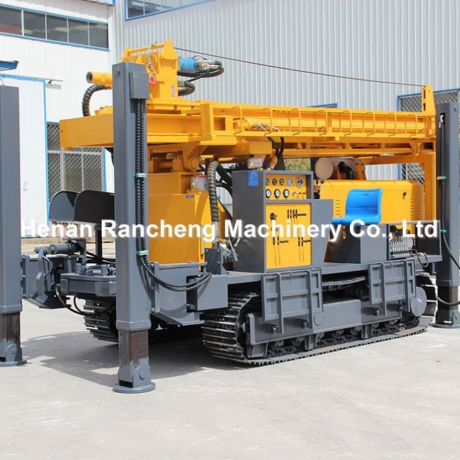 Гидравлическая буровая установка 350м Crawler Water Well Drilling Rig DTH Drilling Для продажи