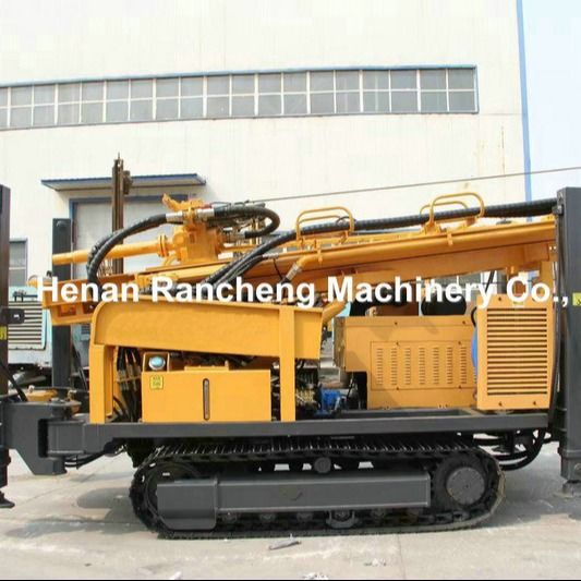 RCF700C Многофункциональная буровая машина 700 метров Crawler Mounted Mobile Water Well Drilling Rig Буровая машина для бурения скважин