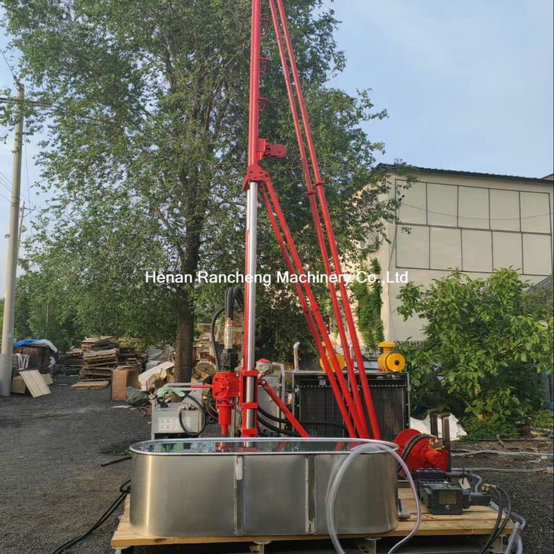 100-240RPM Винч номинальная вращающаяся скорость небольшое ядро буровой установки 96L/мин Гидравлическая система номинальный поток