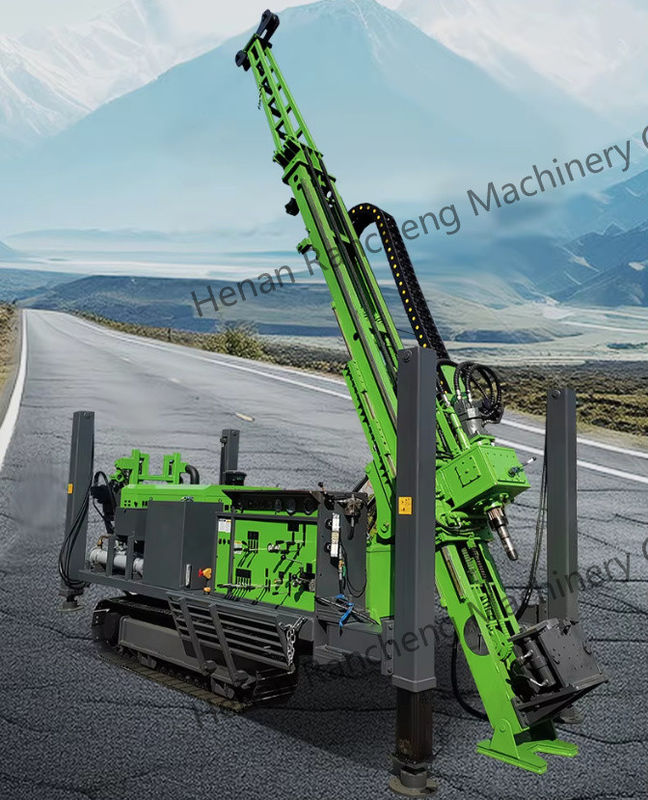 Гидравлическая буровая установка RCJ1600C глубина бурения 1400-1800 м с двигателем Cu-mmins мощностью 154 kW