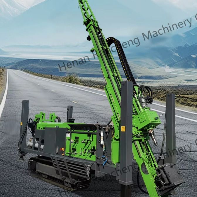 Буровая установка для колонкового бурения 1800 м, полностью гидравлическая машина с двигателем Cu-mmins 154 кВт