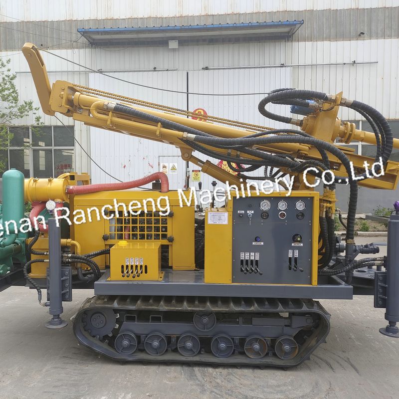 150M Crawler Mounted Deep Borehole Water Well Drilling Rig Гидравлическая водяная скважина