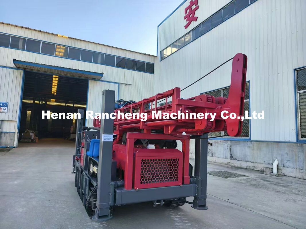 350m Bore Depth 8600Kg Hydraulic Crawler Water Well Drilling Machine Dual-purpose Drill Rig