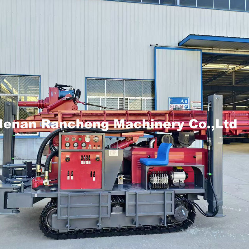 350m Bore Depth 8600Kg Hydraulic Crawler Water Well Drilling Machine Dual-purpose Drill Rig