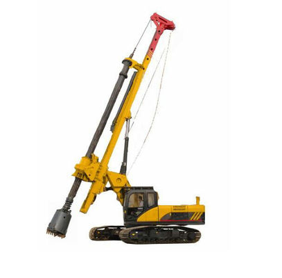 Глубина бурения 50 м Ротационная буровая установка с дизельным двигателем Cu-mmins 190 kW