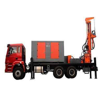 Глубина бурения 200 м Скважина с водой Скважина буровой установки 118 HP Cummins 115 - 350 мм