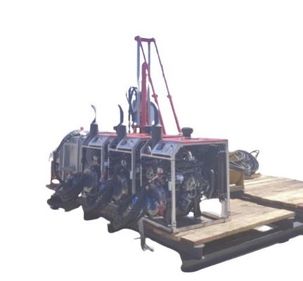 42KW Core Drilling Rig Small Diamond Core Drill Rig с 0-1200rpm верхний привод вращающейся головы и 700KGS подъемной силы