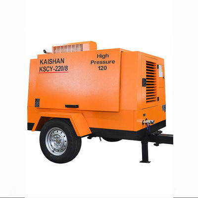 Kaishan Kscy-220/8 55kw 75HP дизельный портативный винтовый воздушный компрессор