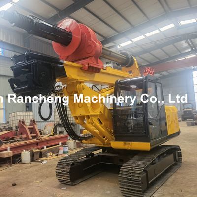 RCQ515M Мини-буровая установка для бурения с колодцами Глубина бурения 15 м Гидравлическая небольшая вращающаяся буровая машина