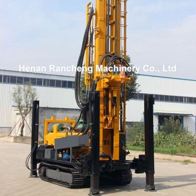 China Rancheng 350m Hard Rock Crawler Water Well Drilling Rig Машина для бурения скважин