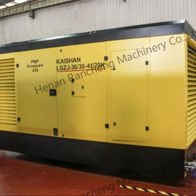 25 бар 400 л.с. Винтовые компрессоры с дизельным двигателем Yuchai, Переносные воздушные компрессоры