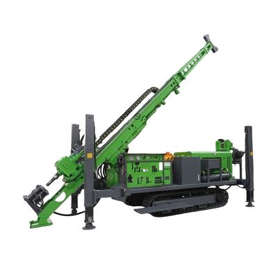 Буровая установка для колонкового бурения 1800 м, полностью гидравлическая машина с двигателем Cu-mmins 154 кВт