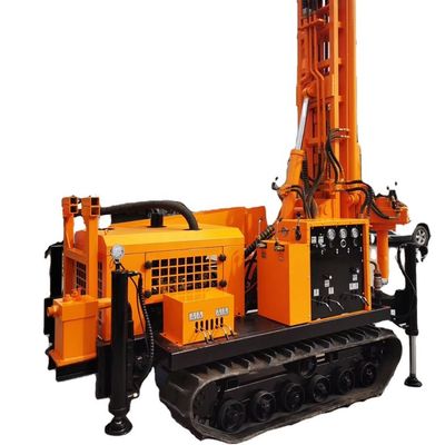 150M Crawler Mounted Deep Borehole Water Well Drilling Rig Гидравлическая водяная скважина