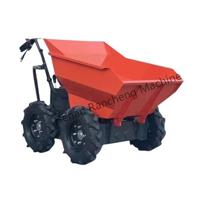 6.5HP Gas Powered Mini Dumper Truck for 300kg Load with 4WD