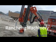 Гидравлическая поверхность вниз по отверстию (DTH) буровая установка для вращения крутящего момента 3200 Н.М.