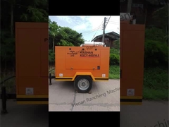 KSCY-400/14.5K Дизельный портативный винтовый воздушный компрессор с двигателем Cummins